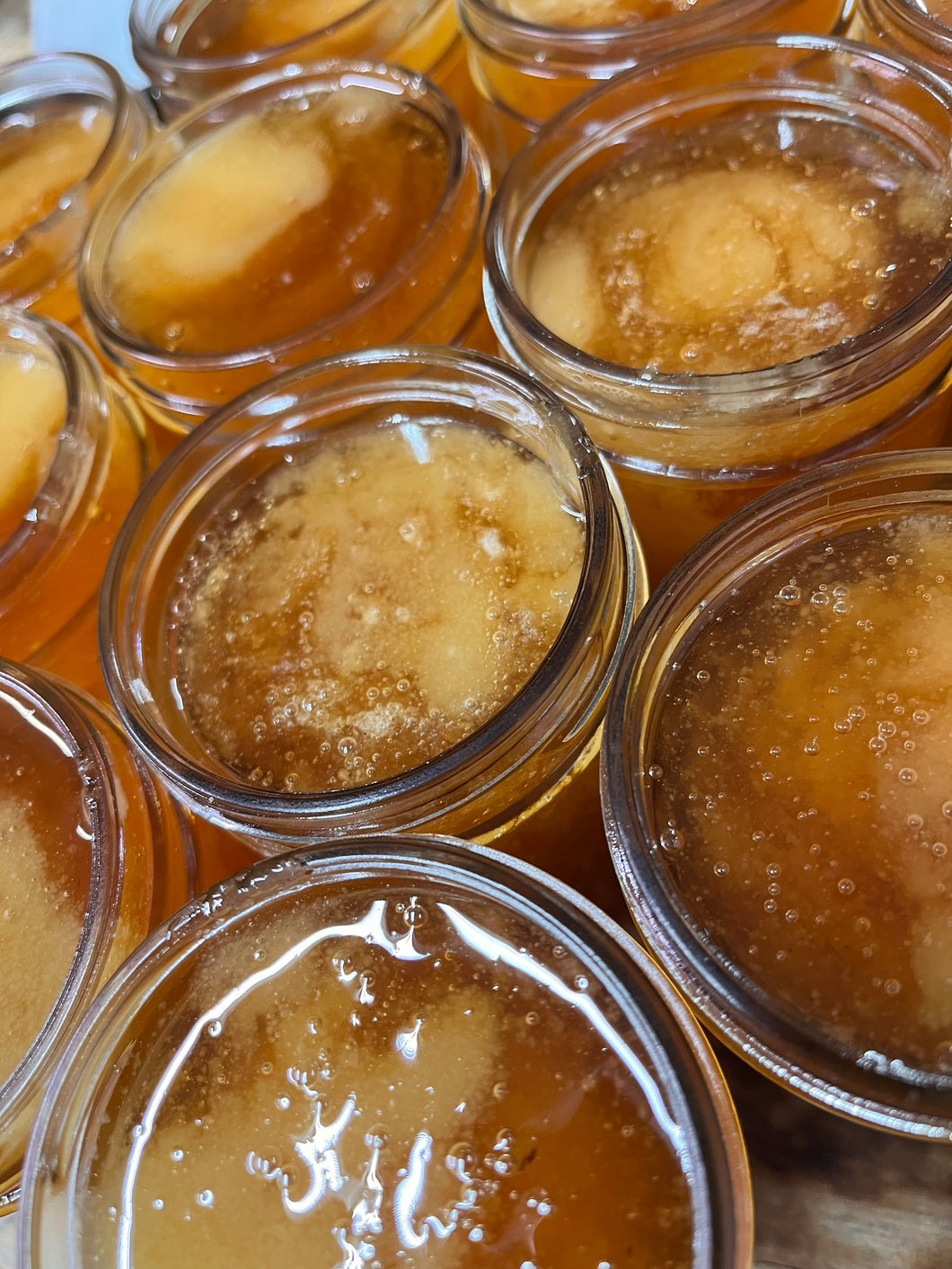 12oz Glass Jar Raw Unfiltered Wild Mountain Honey
