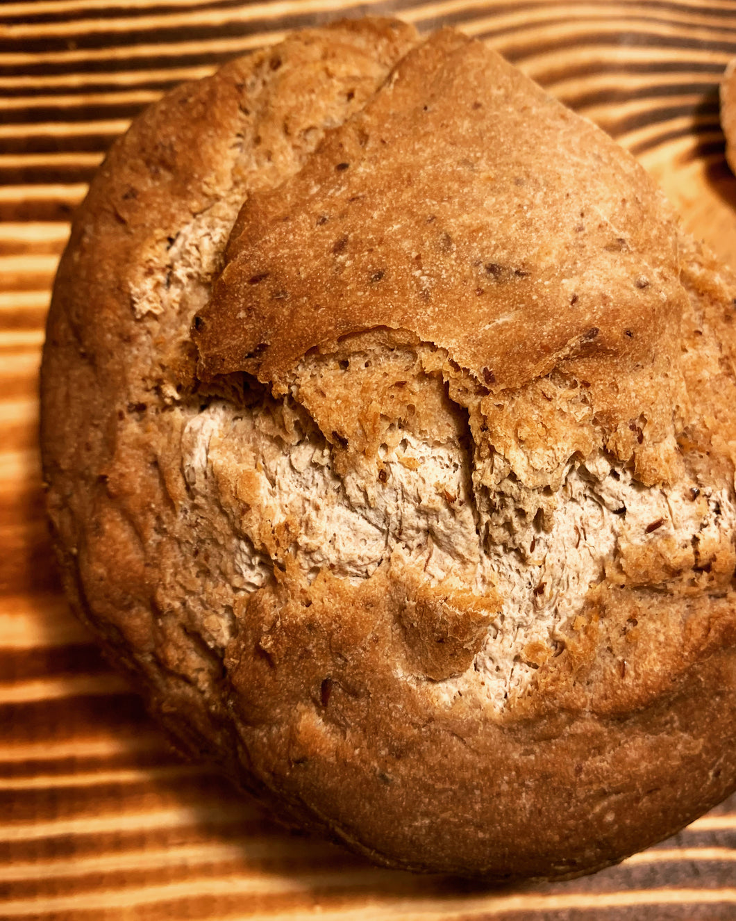 Gluten Free Vegan “The Bread Line” Reworked Sourdough Bread Loaf